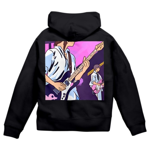バンド・ざ・ギターいんフェス Zip Hoodie