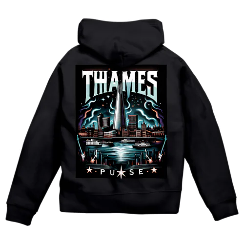 Thames Pulse ジップパーカー