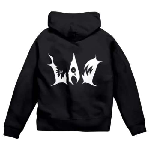 LADロゴ Zip Hoodie