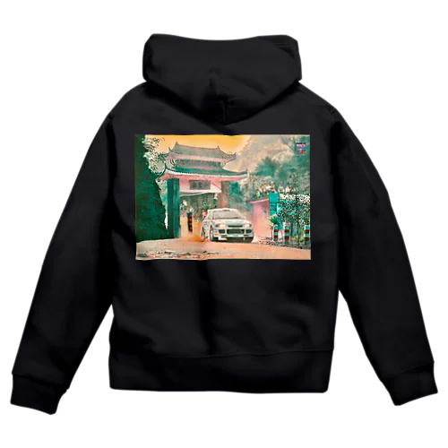 1995HongKong-Beijing Lancer Evolution3 (EvoIII) Zip Hoodie