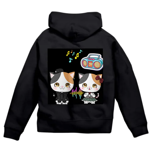 みさ吉 Zip Hoodie