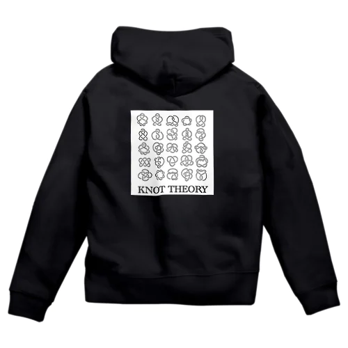 結び目理論 Zip Hoodie