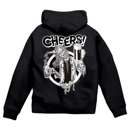 CHEERS Zip Hoodie