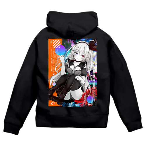 Hallowe'en Alice Zip Hoodie