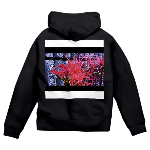 彼岸花 Zip Hoodie