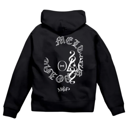 OverSize-Logo-openface-and-symbol-00001-0 Zip Hoodie