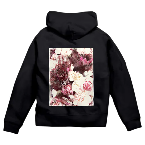 永遠ノ紅イ生命 Zip Hoodie