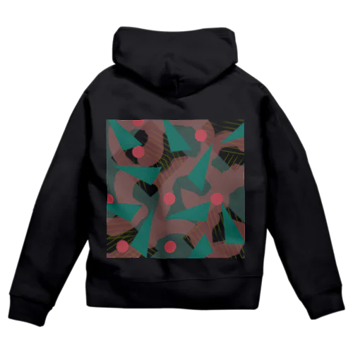 カラマツ風 Zip Hoodie