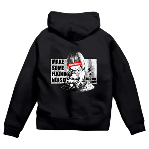 DiscoJockey Zip Hoodie