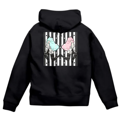 夢見るgirls Zip Hoodie