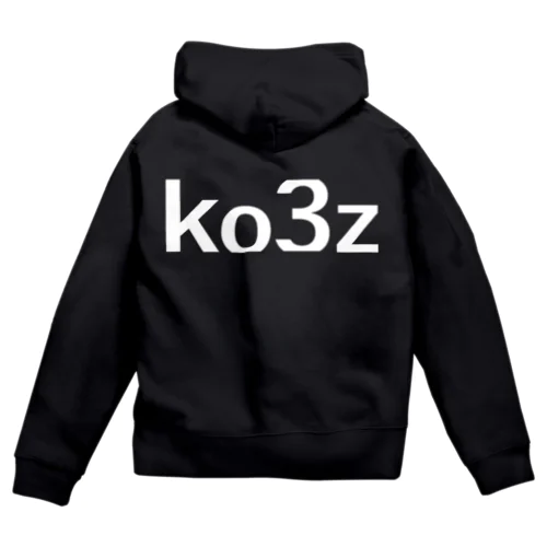 ko3z  ジップパーカー