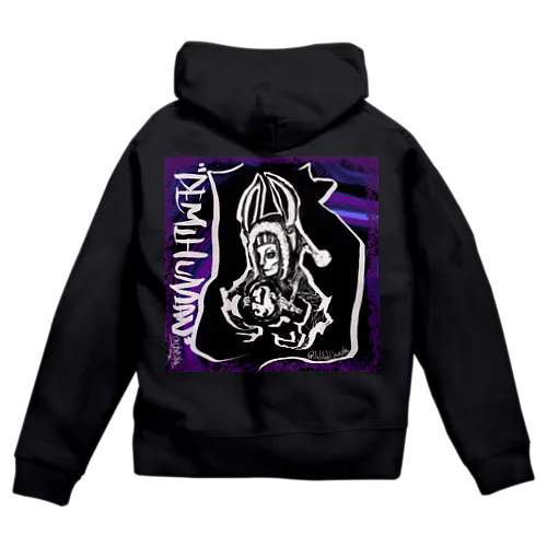 "DEMIHUMAN orchestra" Alice's Rabbit Zip Hoodie