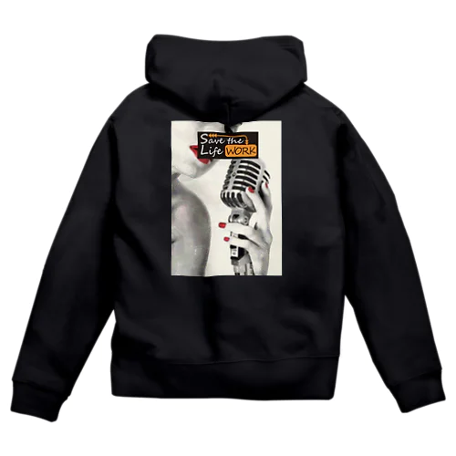 ジップパーカー Zip Hoodie