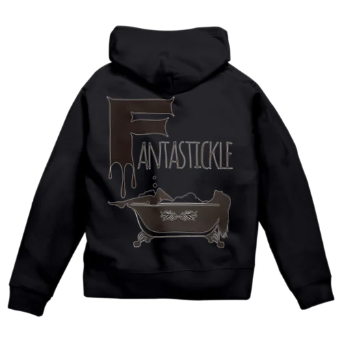 Fantastickle(ミルクチョコ・フチあり) Zip Hoodie