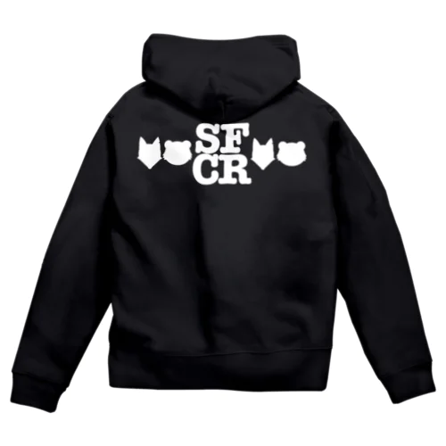 SFCR(白字) Zip Hoodie