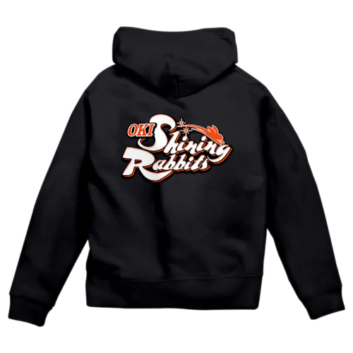 Shining Rabbits ジップパーカー Zip Hoodie