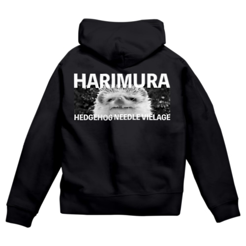 HARIMURA（白） Zip Hoodie