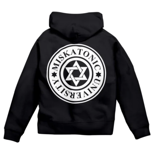 MISKATONIC LIBRARY STAFF Zip Hoodie