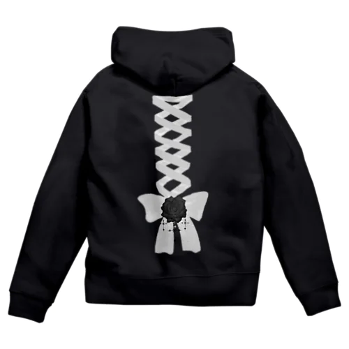 こるせつと白 Zip Hoodie