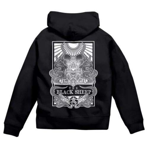 BLACK SHEEP Zip Hoodie