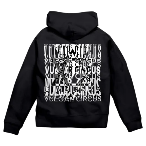 VULGAR CIRCUS ⅩTH/DB_48 Zip Hoodie