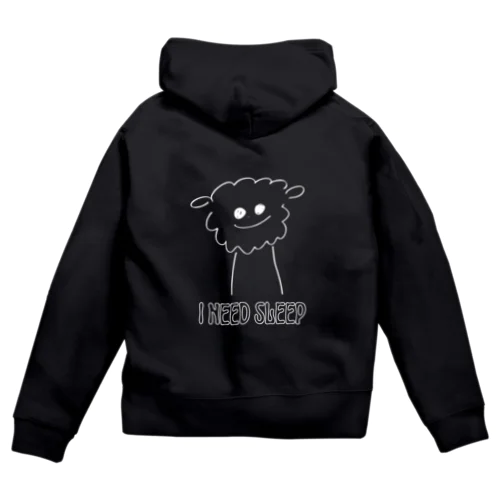 スリープくん Zip Hoodie