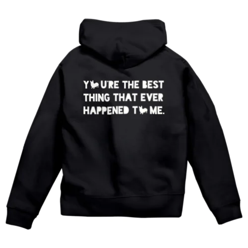 コーギー Zip Hoodie