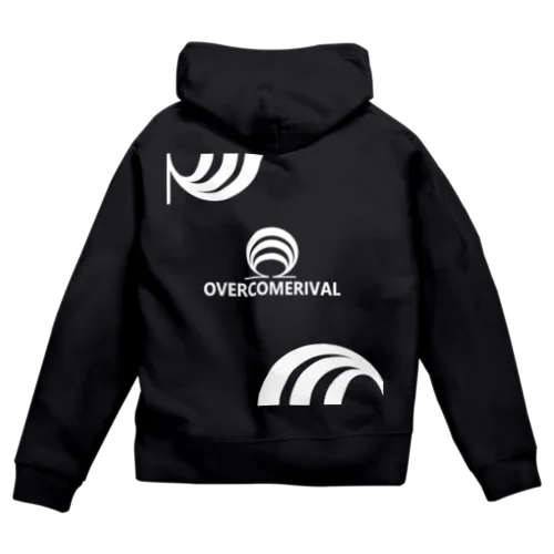 OVERCOMERIVAL(22/02) Zip Hoodie