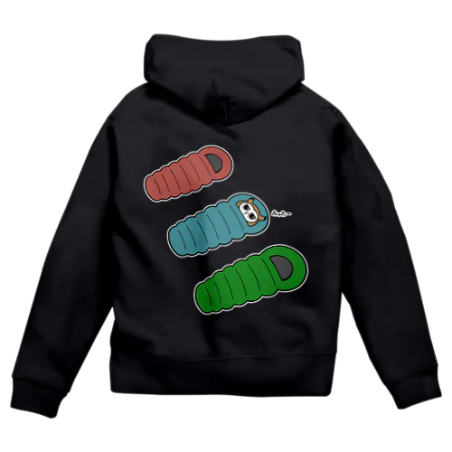 寝ぶくろう Zip Hoodie