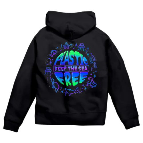 KEEP THE SEA Zip Hoodie