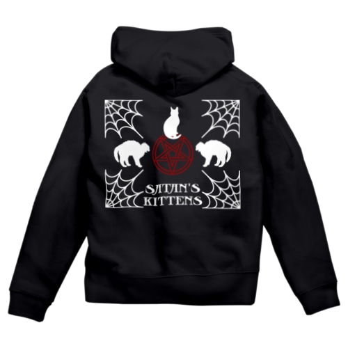 SATAN'S KITTENS フーディ Zip Hoodie