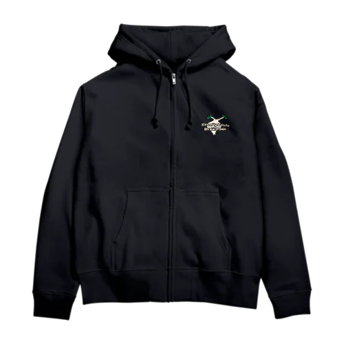 kaikon chan（白） Zip Hoodie