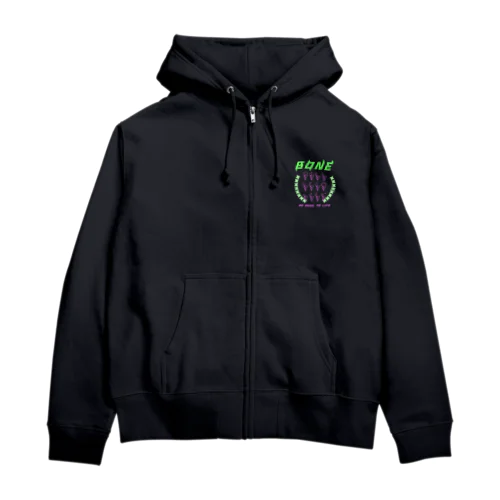 愛骨家（ネオン） Zip Hoodie