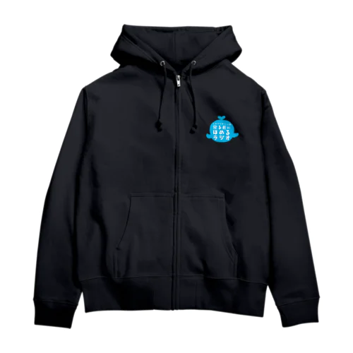 ねるほめロゴ（青） Zip Hoodie