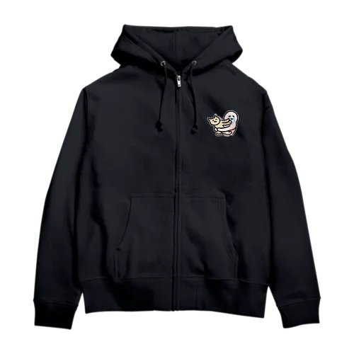 ねこに好かれたい人 Zip Hoodie