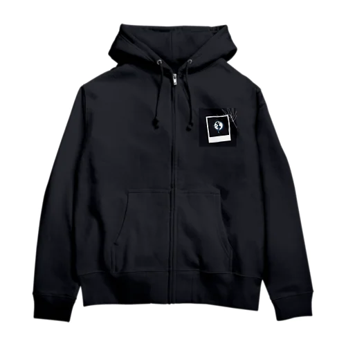 ラブあんどピースで生きる子　photo Zip Hoodie