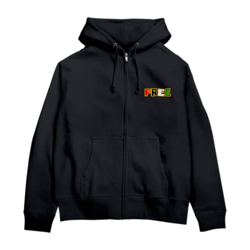 freepalestine 『FREE』 Zip Hoodie