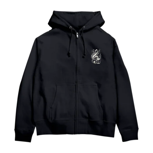 The Rhythm of Wine Zip Hoodie