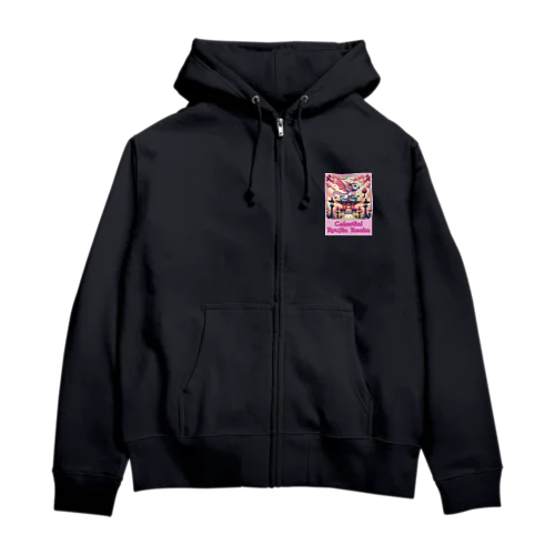 Celestial Ryujin Realm～天上の龍神社8 Zip Hoodie