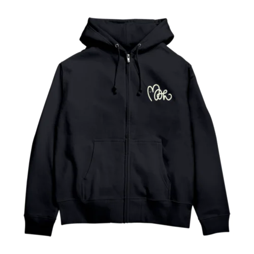 ラファまるさんグッズ(白文字) Zip Hoodie