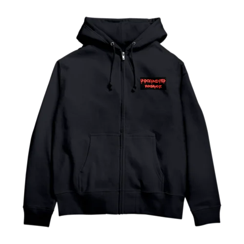 undocumented immigrant Zip Hoodie