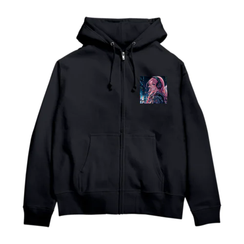 AI Rock Innovations No.0002 Zip Hoodie