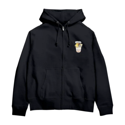 カップヌードルうさちゃん Zip Hoodie