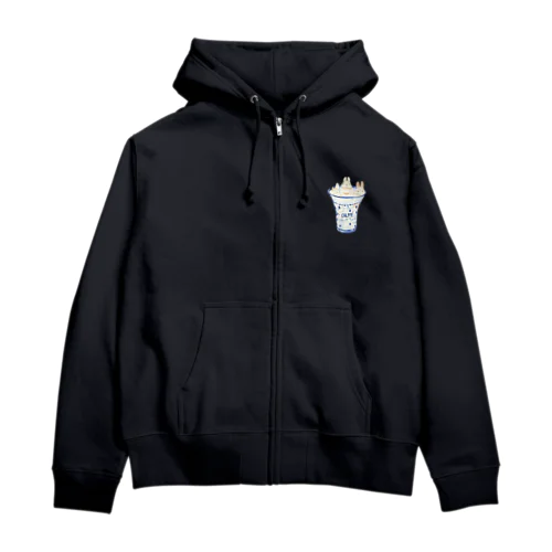 うさちゃんカルピス Zip Hoodie