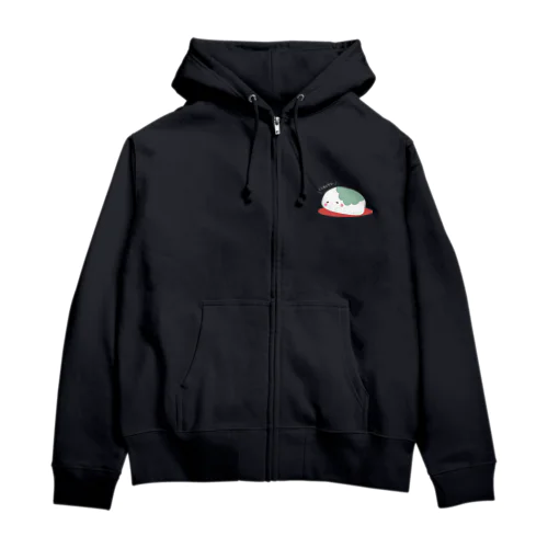 もちもち・かしわもち（こしあん） Zip Hoodie