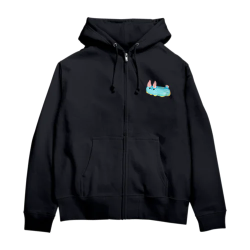 アオウミウシ Zip Hoodie