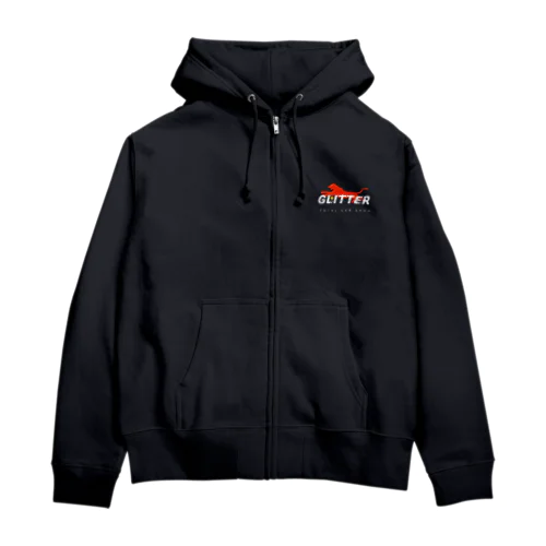 Glitter ジップパーカー Zip Hoodie