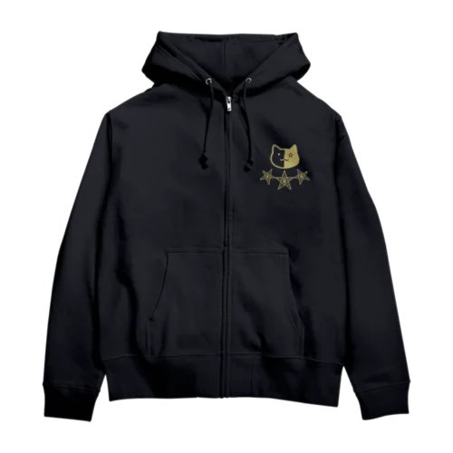 猫召喚魔法陣ジップパーカー02 Zip Hoodie