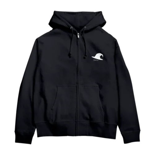 シンプルイズベスト（魔女帽） Zip Hoodie