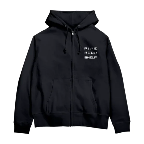 ガス管ラック　濃用 Zip Hoodie